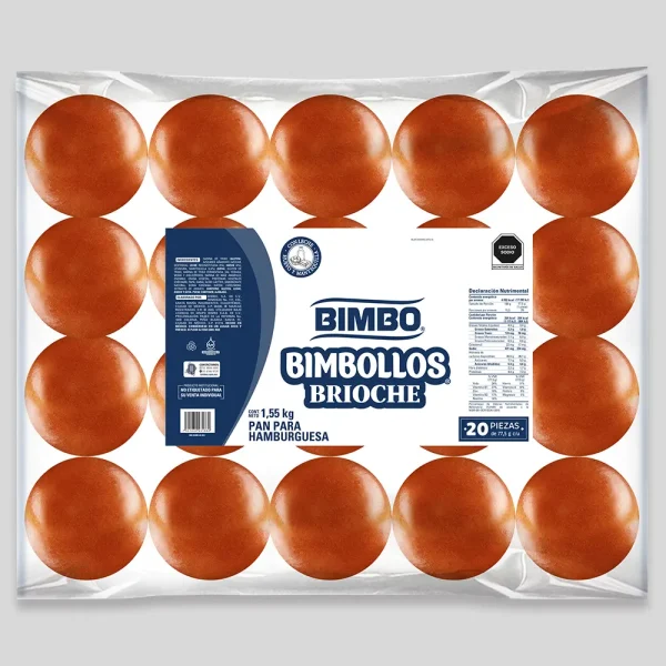 Bollo Brioche 20p 1550g Bolsa