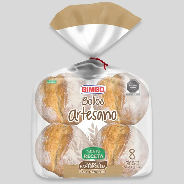 Bollos Artesano 8p 640g