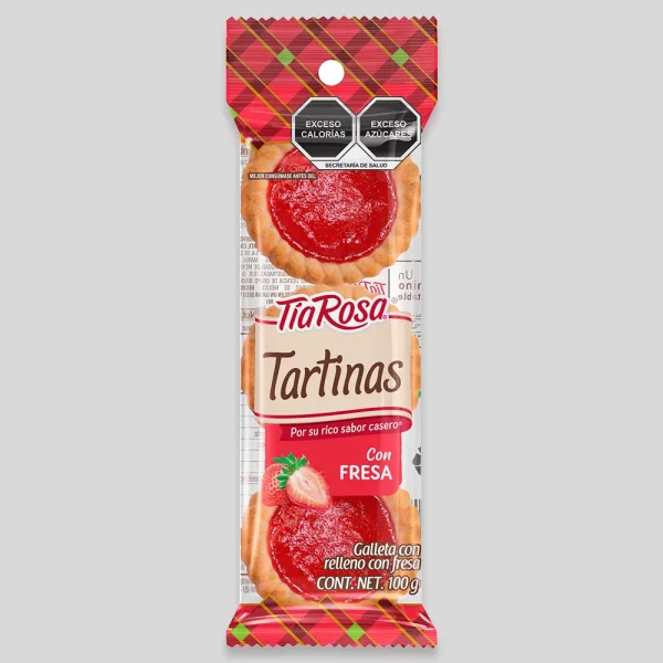 Tartinas Fresa  6p 100g