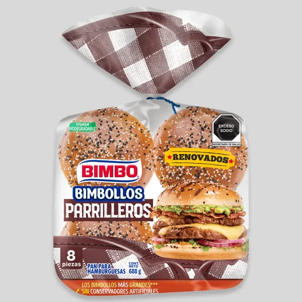 Bimbollos Parrilleros 8p 688g