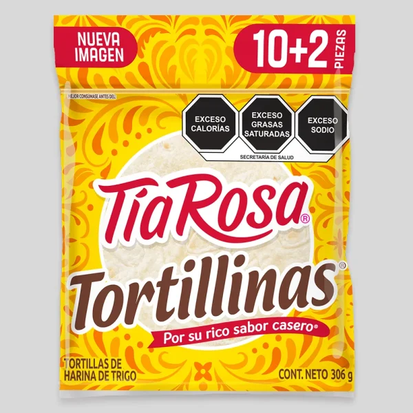 Tortillinas 12p 306g